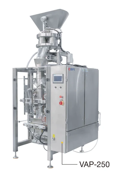 CBFI® VAP-250 Mașină de ambalat gheață automată verticală industrială