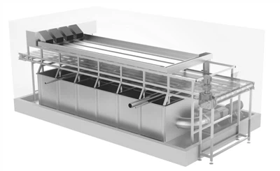 Congelator în spirală